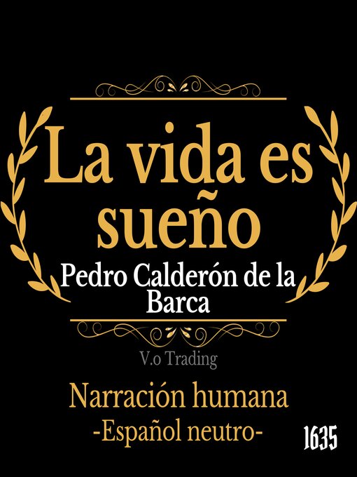 Title details for La vida es sueño by Pedro Calderón de la Barca - Available